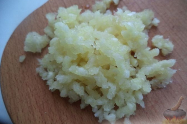 Гренки с чесноком