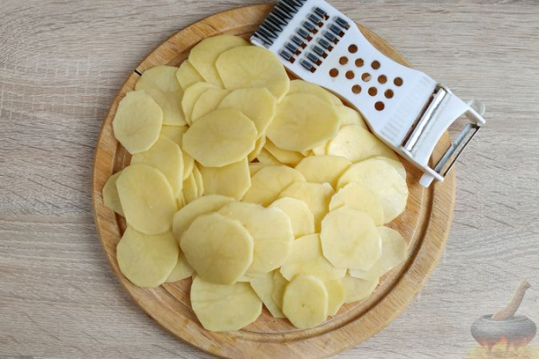 Картофельные чипсы в микроволновке