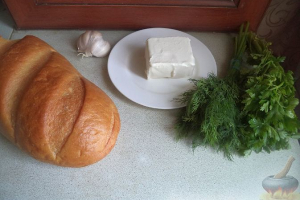 Чесночные гренки
