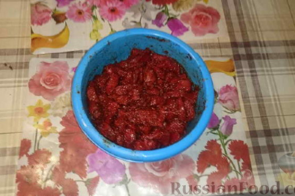 Мясо, вяленное в духовке