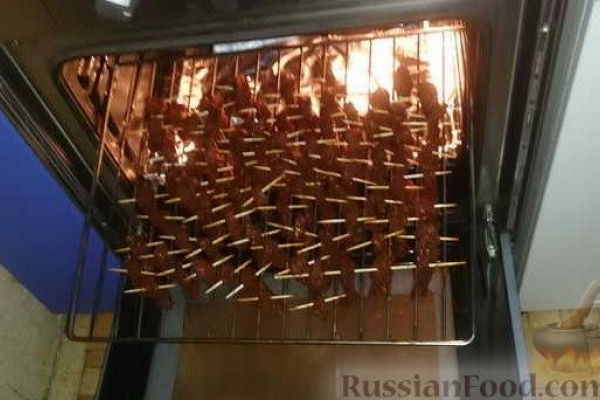 Мясо, вяленное в духовке