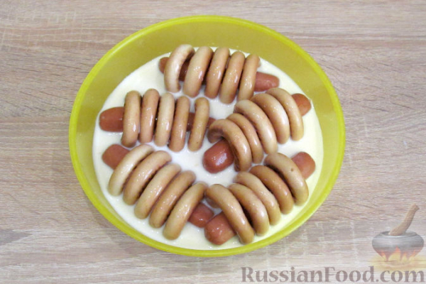 Сосиски в сушках