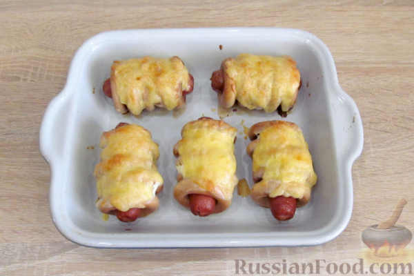 Сосиски в сушках