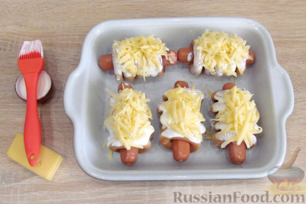 Сосиски в сушках
