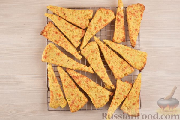 Картофельное печенье с сыром и прованскими травами