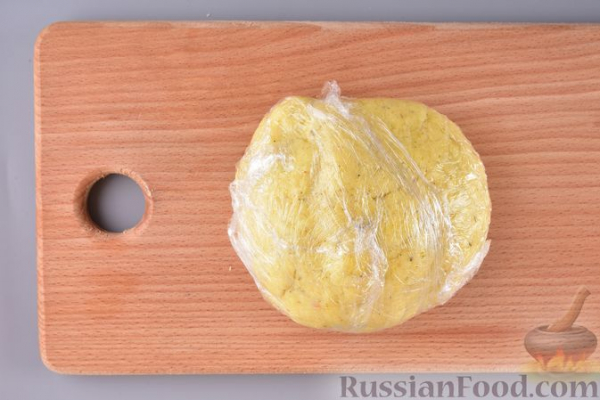 Картофельное печенье с сыром и прованскими травами