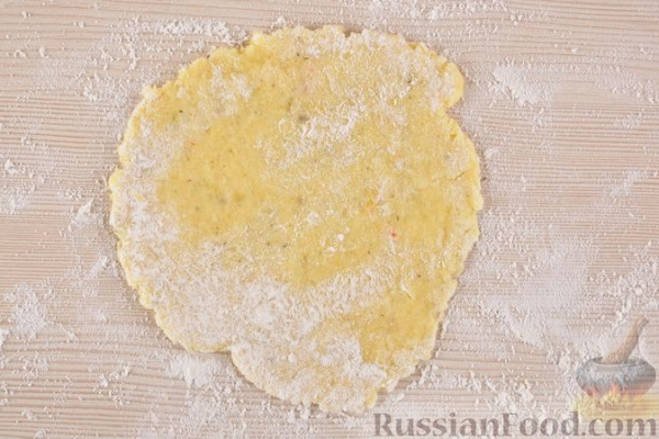 Картофельное печенье с сыром и прованскими травами