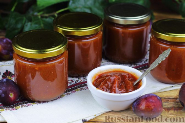 Кетчуп со сливами (на зиму)