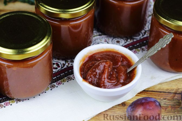 Кетчуп со сливами (на зиму)
