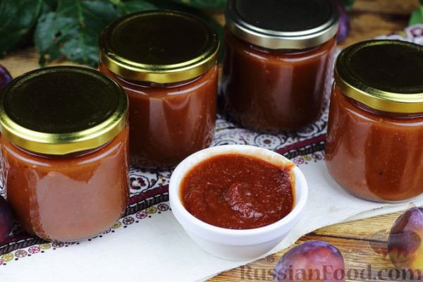 Кетчуп со сливами (на зиму)