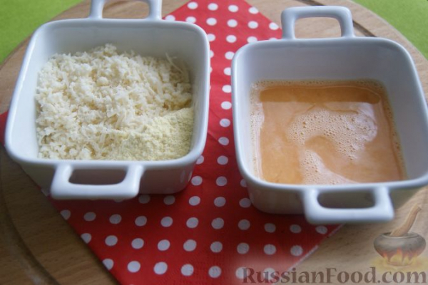 Креветки в хрустящей сырной корочке