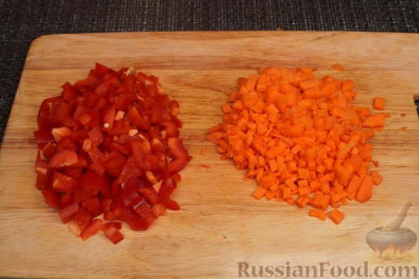 Курица, запечённая с баклажанами