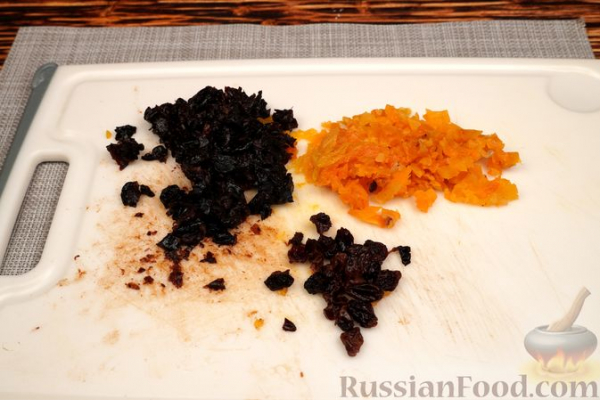 Куриные зразы с сухофруктами