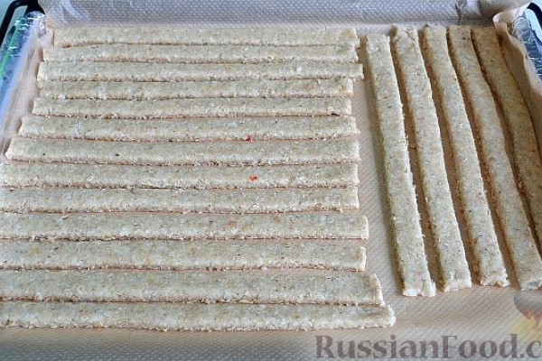 Овсяные палочки с сыром