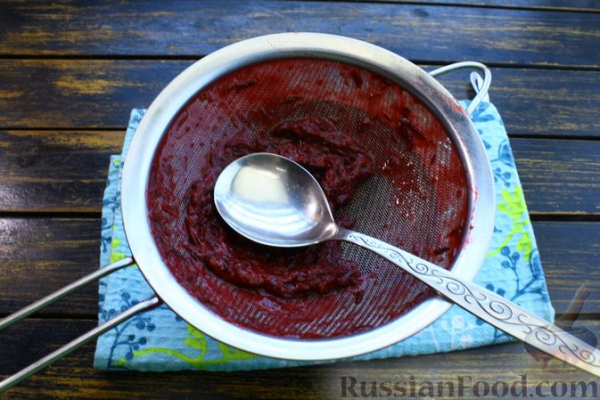 Сливовый зефир на агар-агаре