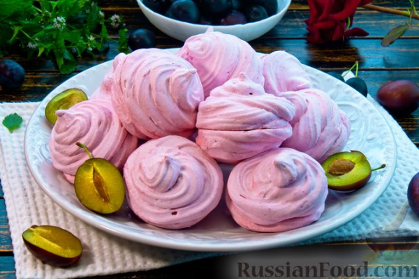 Сливовый зефир на агар-агаре