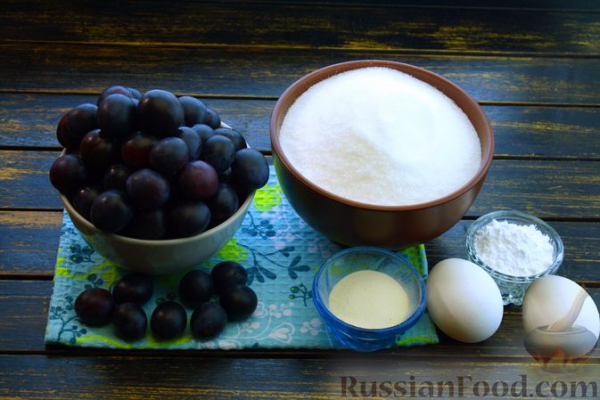Сливовый зефир на агар-агаре