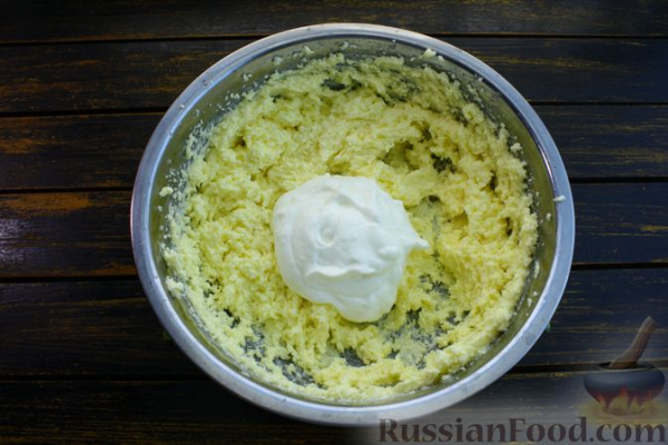 Сметанный торт с маком