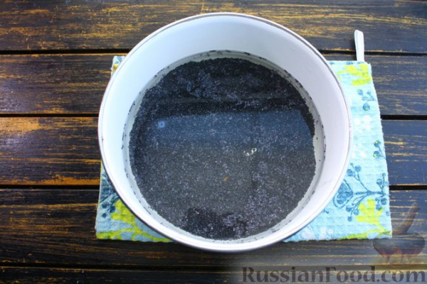 Сметанный торт с маком