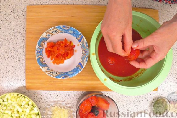 Томатно-кабачковый суп