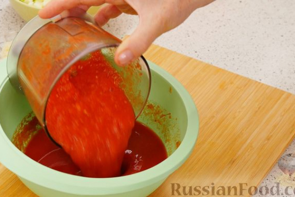 Томатно-кабачковый суп