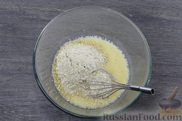 Брауни с овсянкой (на сковороде)