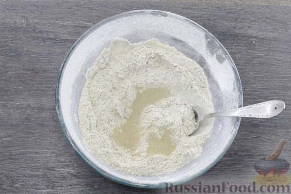 Цельнозерновой ржаной хлеб с льняной мукой и тмином