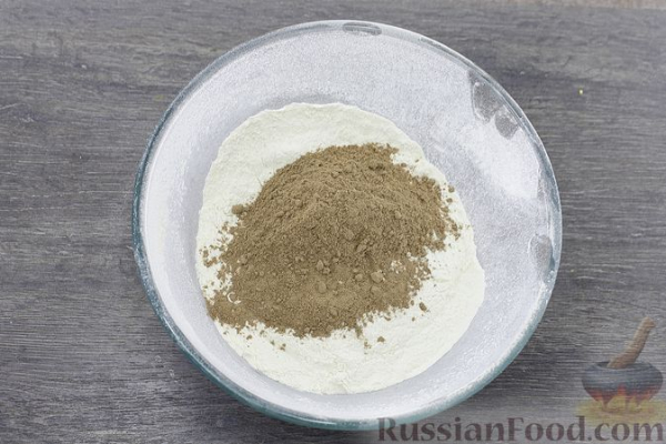 Цельнозерновой ржаной хлеб с льняной мукой и тмином