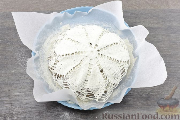 Цельнозерновой ржаной хлеб с льняной мукой и тмином