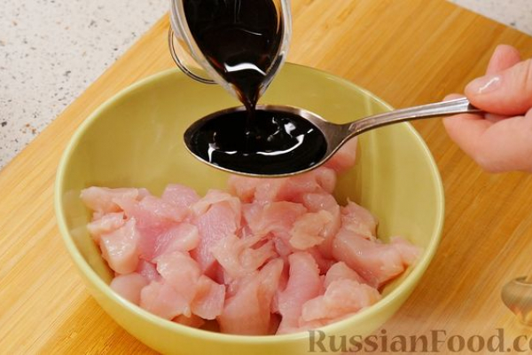 Курица в солоде