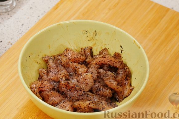 Курица в солоде