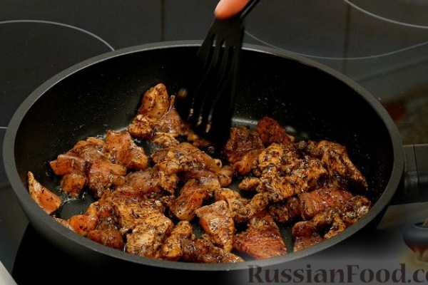 Курица в солоде