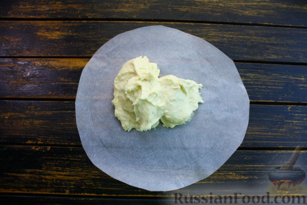 Маковый торт на сковороде, с творожно-масляным кремом