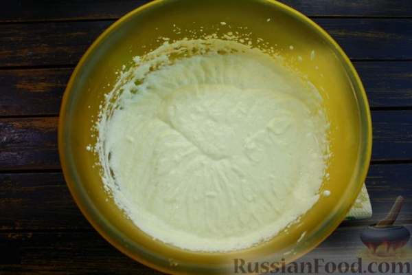 Маковый торт на сковороде, с творожно-масляным кремом
