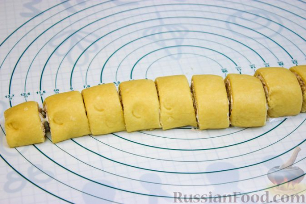 Печенье с орехами и безе
