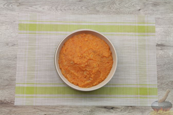 Пюре из репы и моркови