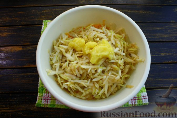 Плацинды с тыквой и яблоком (в духовке)