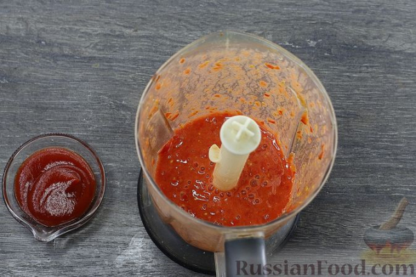 Рагу из курицы с тыквой и фасолью