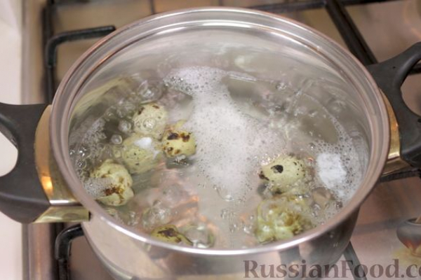 Салат "Цезарь" с креветками
