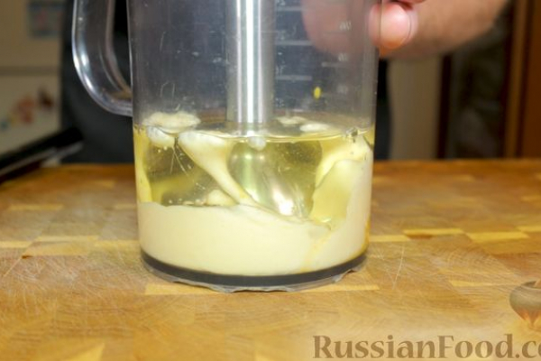 Салат "Цезарь" с креветками