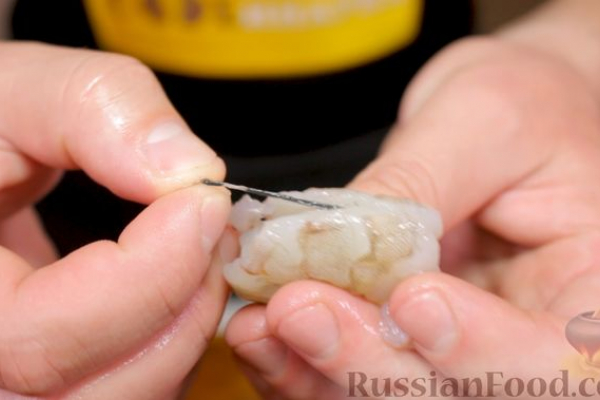 Салат "Цезарь" с креветками