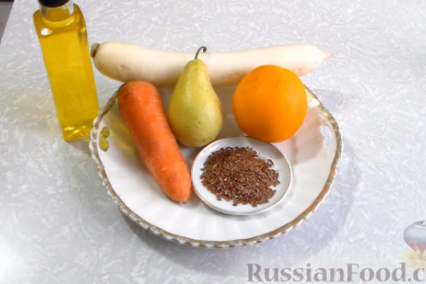 Салат из дайкона