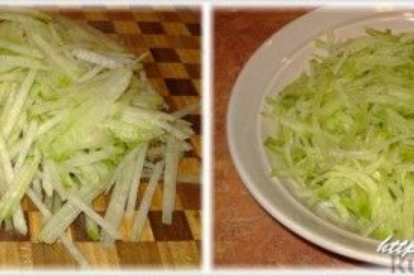 Салат из редьки с курицей