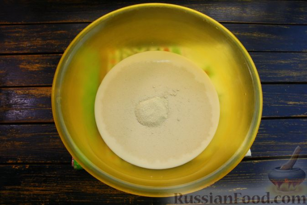 Сдобный пирог на топлёном молоке, с цедрой и ореховым штрейзелем