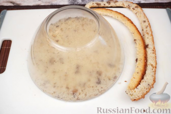 Торт "Панчо" с черносливом, сметаной и грецкими орехами