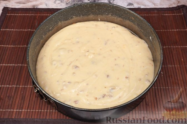 Торт "Панчо" с черносливом, сметаной и грецкими орехами