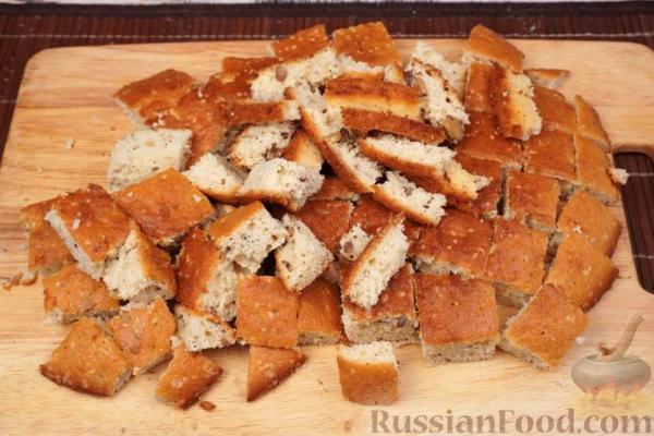 Торт "Панчо" с черносливом, сметаной и грецкими орехами