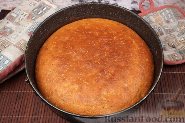 Торт "Панчо" с черносливом, сметаной и грецкими орехами