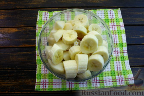 Тыквенный смузи с грушей и бананом