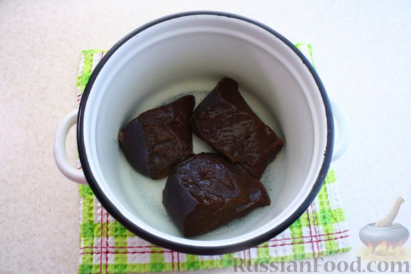 Вареники с печенью и копчёным салом